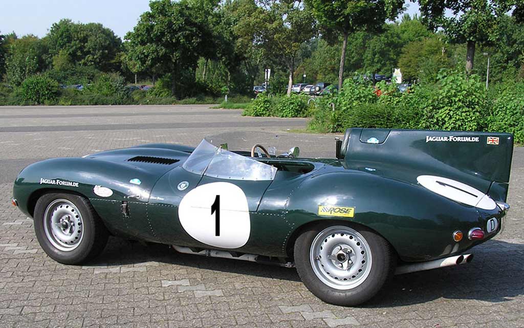 Jaguar D-Type: 7 фото