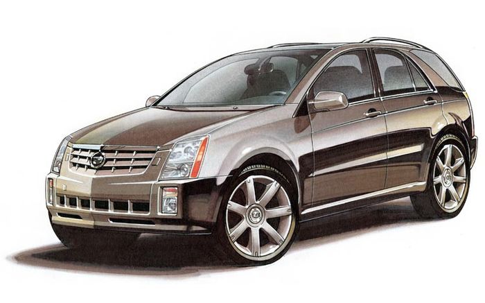 Cadillac SRX I: 4 фото