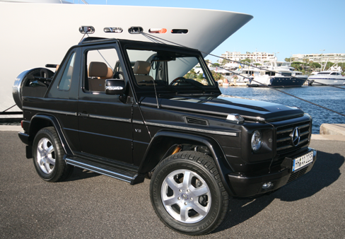 Mercedes G-class Cabriolet: 9 фото