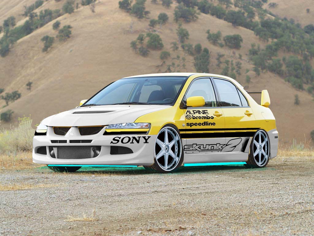 Mitsubishi Lancer Evolution VII: 9 фото